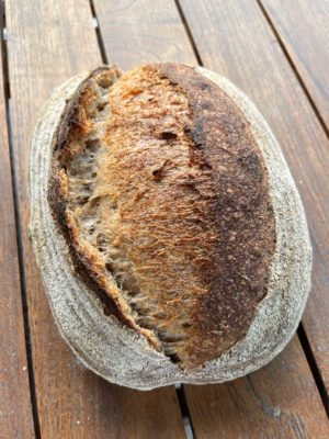 Whole Wheat Sourdough by Baddie Natty Bakes