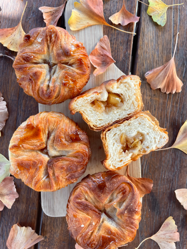 Apple Cinnamon Kouign Amanns by Baddie Natty Bakes